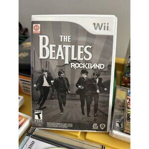 The Beatles: Rock Band (Nintendo Wii, 2007) Complete Tested - Working